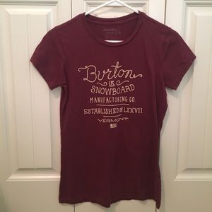 Burton Snowboarding shirt